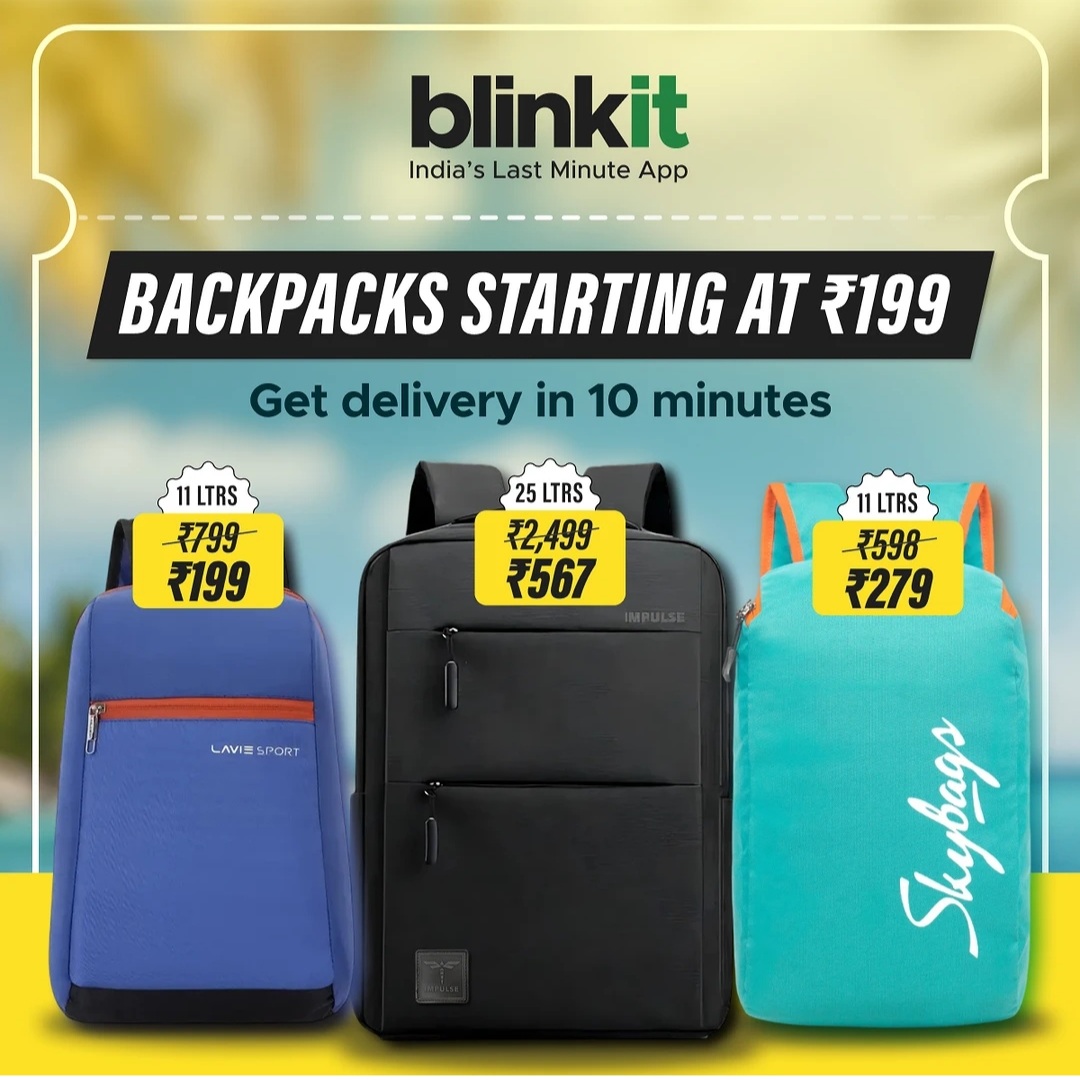 BLINK IT INDIAS LAST MINUTE APP