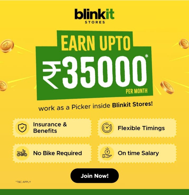 BLINKIT STORE JOBS