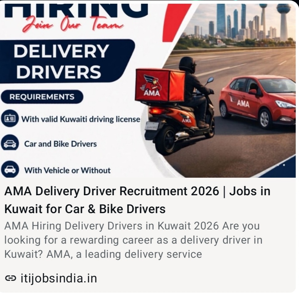 CAR AND BIKE DRIVER RECRUITMENT FOR 2026
