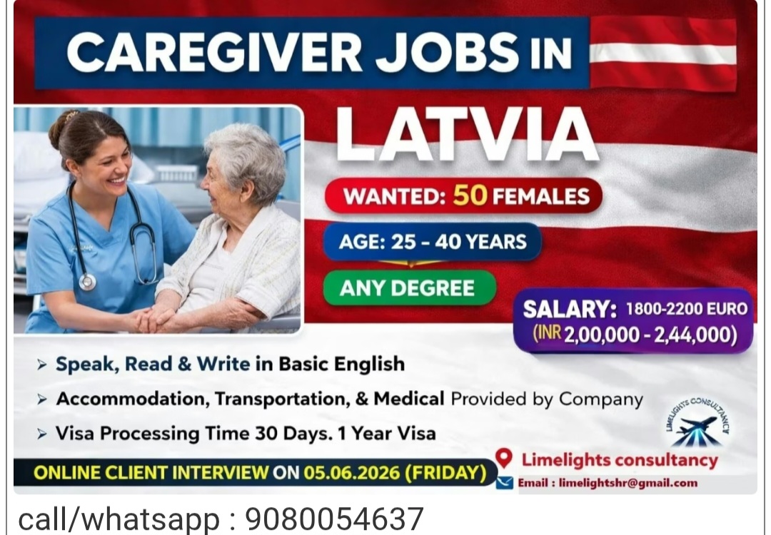 CAREGIVER JOBS IN LATIVIA