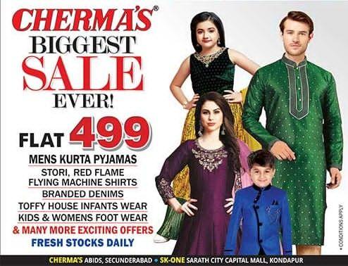 CHERMAS BIGGEST SALE