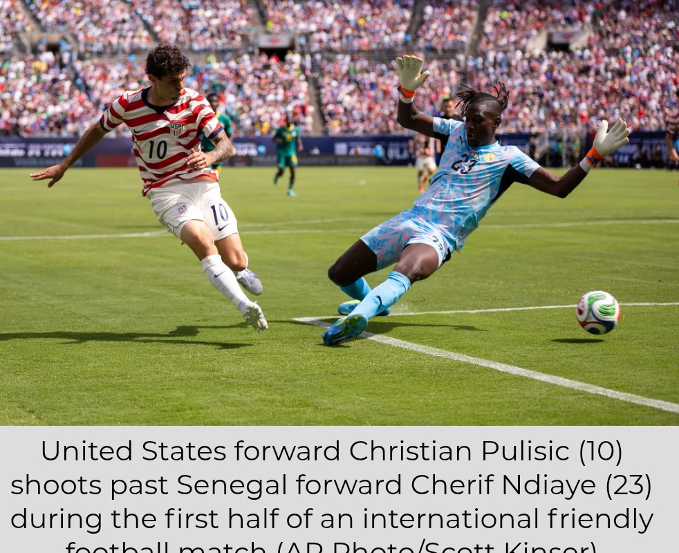 Christian Pulisic Scores First Goal Since Dec, Helps US beat Senegal