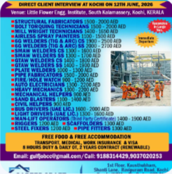 DESCON ENGINEERING CONDUCTS A DIRECT CLIENT INTERVIEW AT KOCHI ON 12TH JUNE, 2026