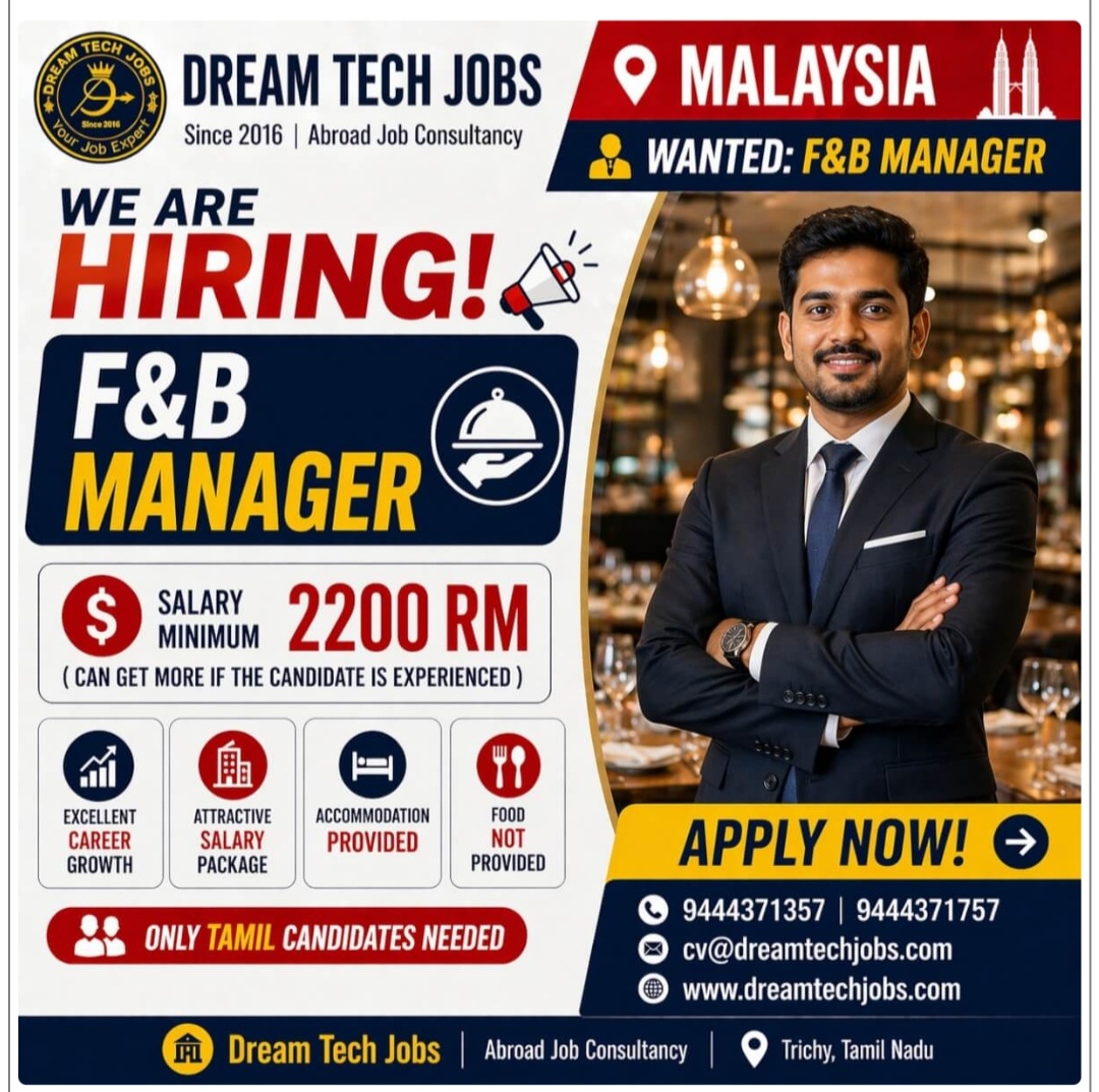 DREAM TECH JOBS IS RECRUITMENT FOR MALAYSIA