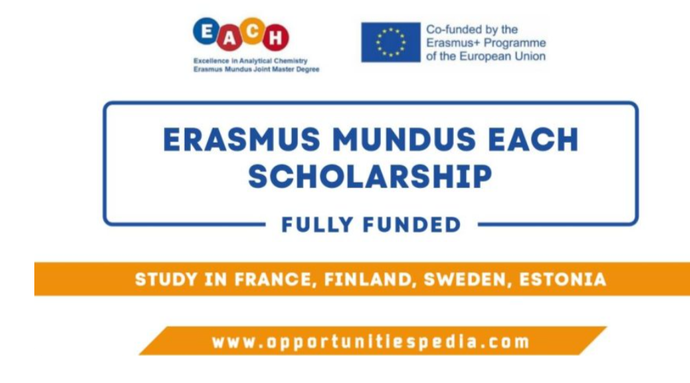 Erasmus Mundus EACH Scholarship 2026 (Fully Funded)