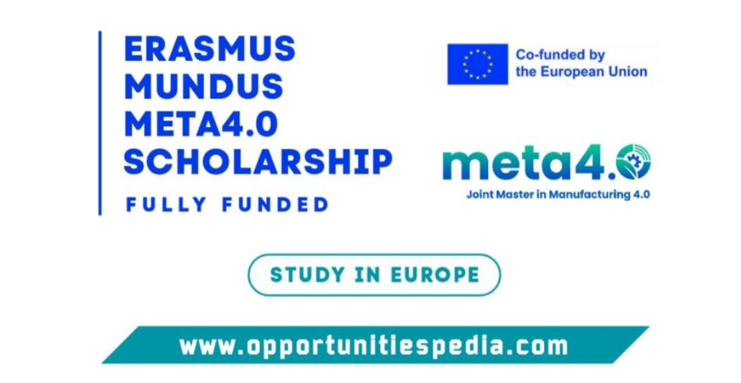 Erasmus Mundus meta4.0 Scholarship 2026 in Europe (Fully Funded)