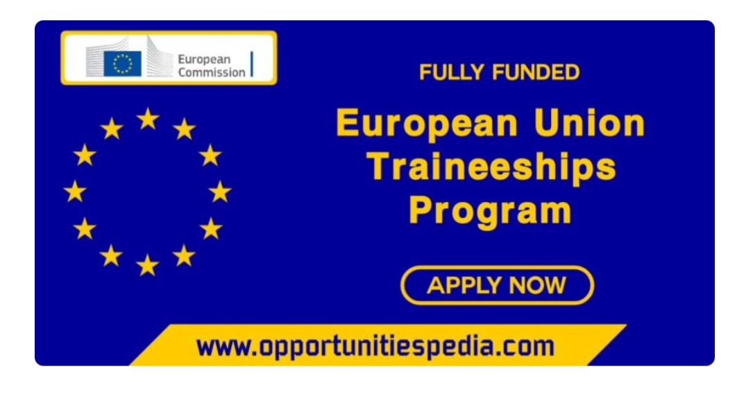 European Union Traineeships Program 2026 (Fully Funded)