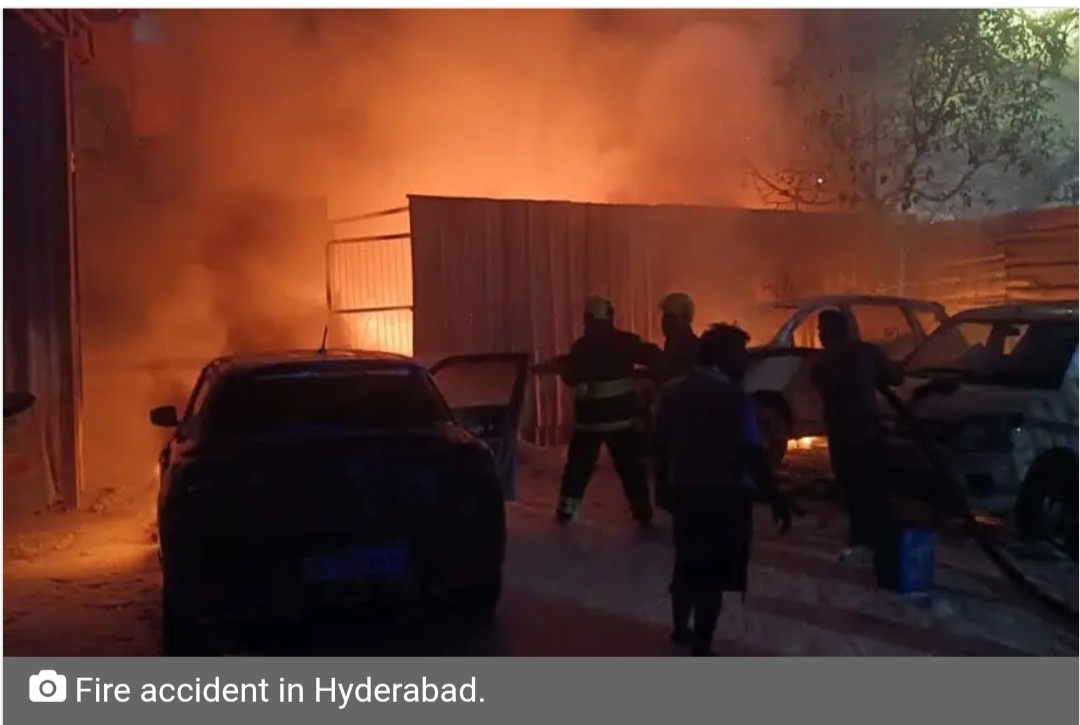 Fire accident in Hyderabad’s Attapur forces evacuation of 90 families