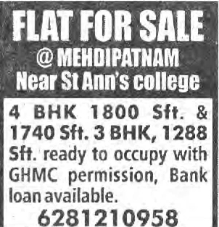 FLAT FOR SALE