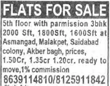 FLATS FOR SALE