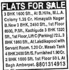 FLATS FOR SALE