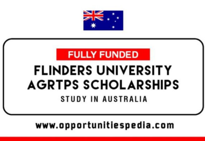 Flinders University AGRTPS Scholarships 2026 in Australia (Fully Funded)