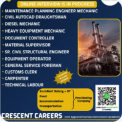 FREE RECRUITMENT FOR QATAR COUNTRY