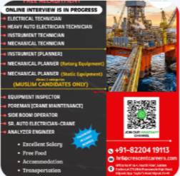 FREE RECRUITMENT FOR QATAR COUNTRY