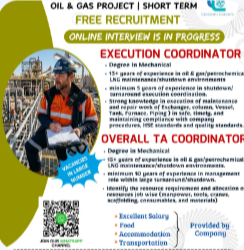 FREE RECRUITMENT FOR QATAR COUNTRY