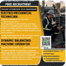 FREE RECRUITMENT FOR SAUDI ARABIA