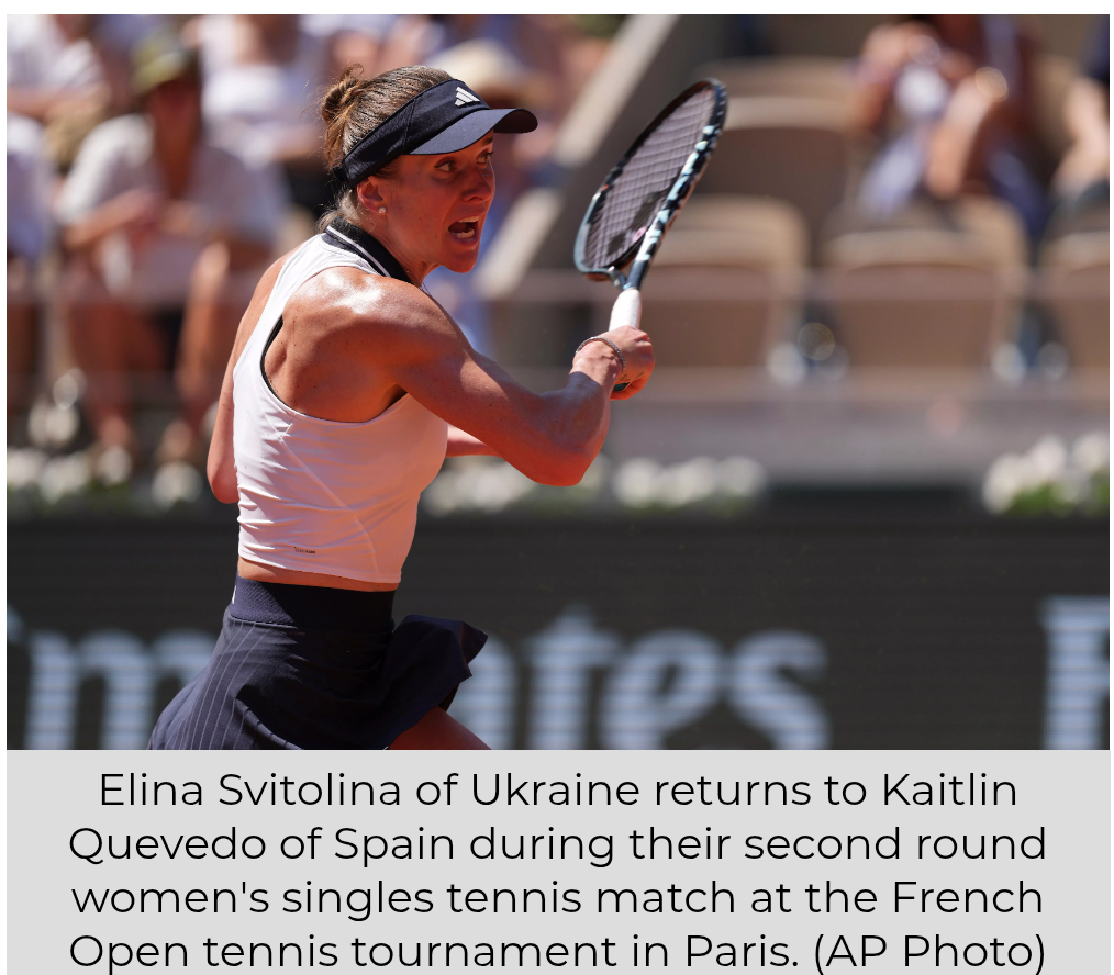 French Open 2026: Elina Svitolina Cruises into Third Round