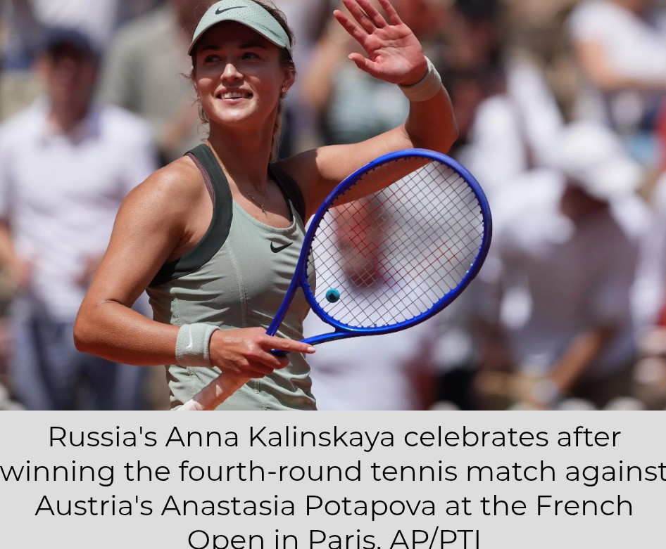 French Open 2026: Kalinskaya Beats Potapova To Reach Her First Quarterfinal