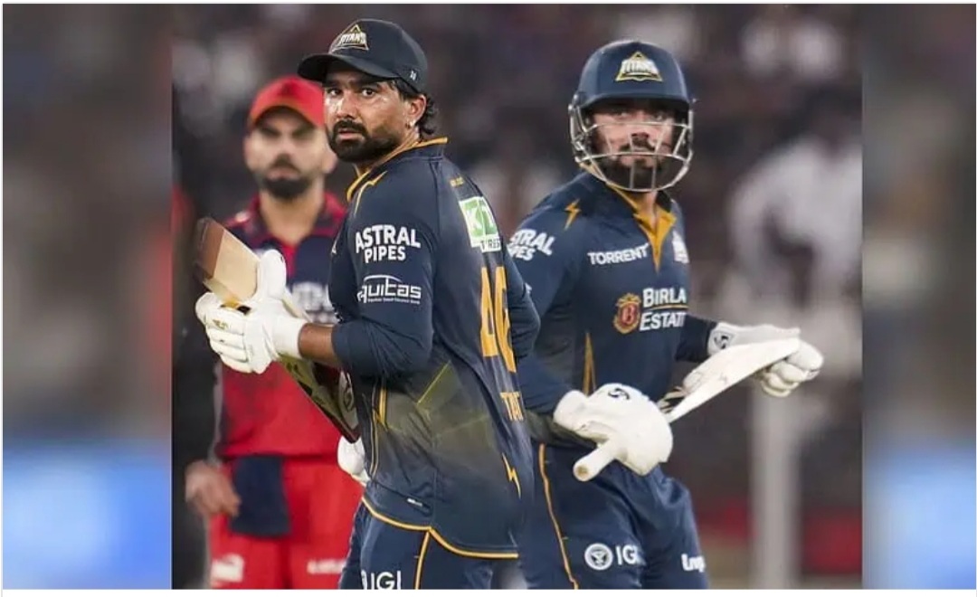 Gujarat Titans beat Royal Challengers Bengaluru by four wickets