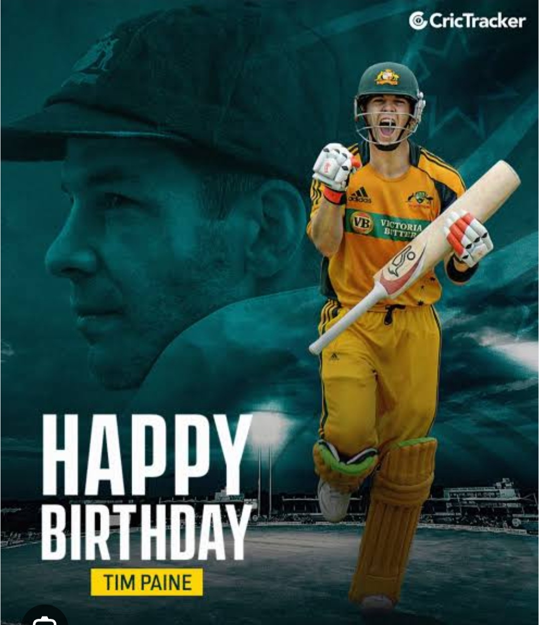 HAPPY BIRTHDAY TO AUSTRALIAN CRICKETET TIM PINE