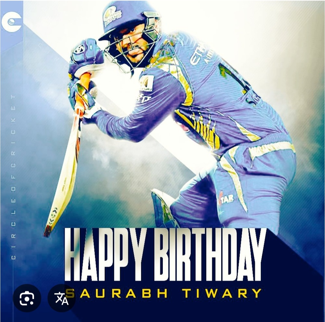 HAPPY BIRTHDAY TO SAURABH TIWARY