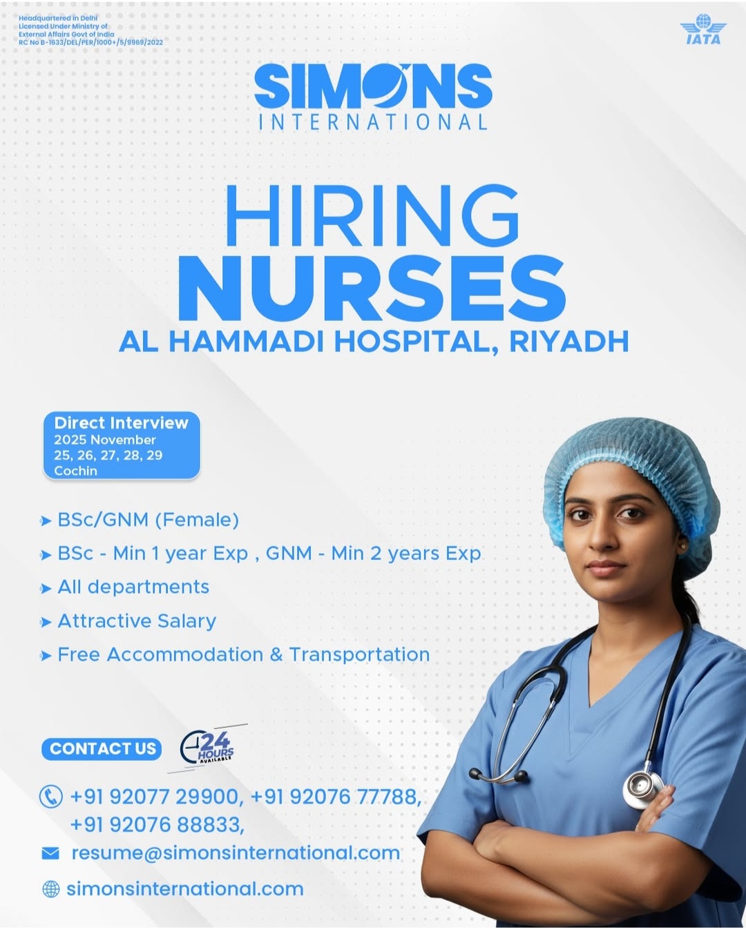HIRING NURSES