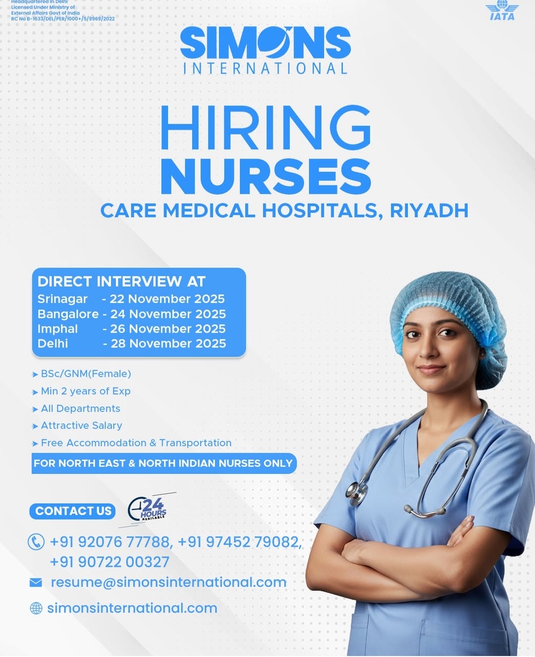 HIRING NURSES