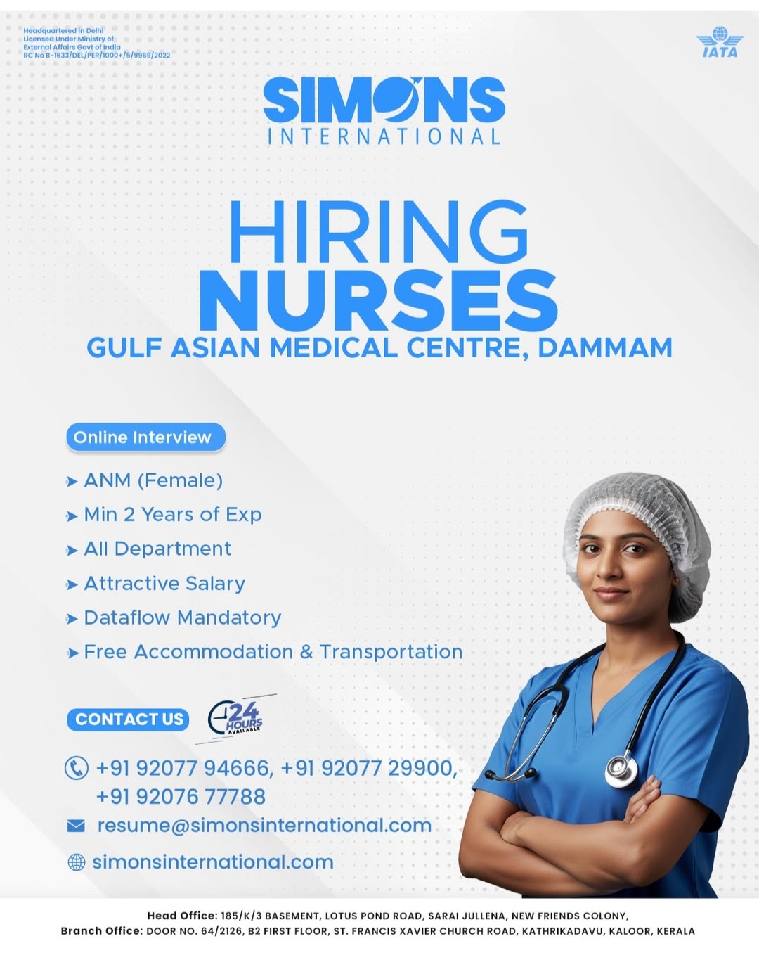 HIRING NURSES