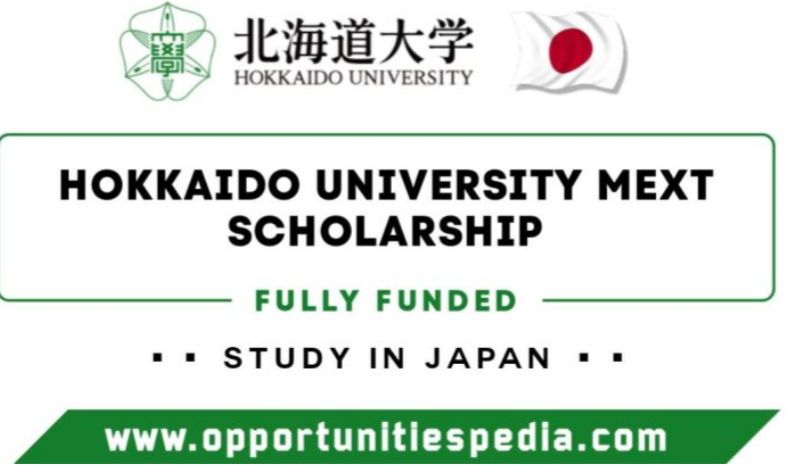 Hokkaido University MEXT Scholarship 2027 in Japan (Fully Funded)