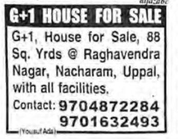 HOUSE FOR SALE