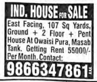 HOUSE FOR SALE