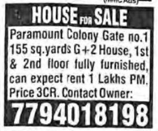 HOUSE FOR SALE