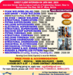 IMI, SAUDI ARABIA CONDUCTS A CLIENT INTERVIEW IN KOCHI ON 18TH MAY, 2026 –