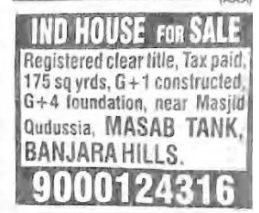 INDEPENDENT HOUSE FOR SALE