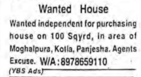 INDEPENDENT HOUSE FOR SALE