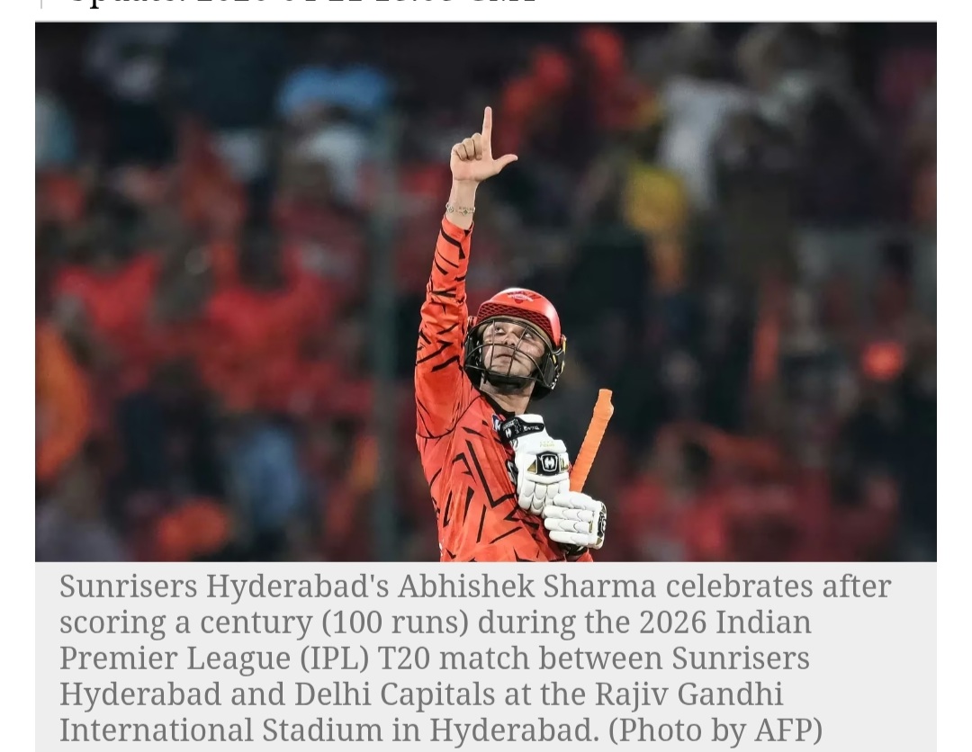 IPL 2026: Abhishek Sharma’s Ton Helps SRH Beat DC By 47 Runs
