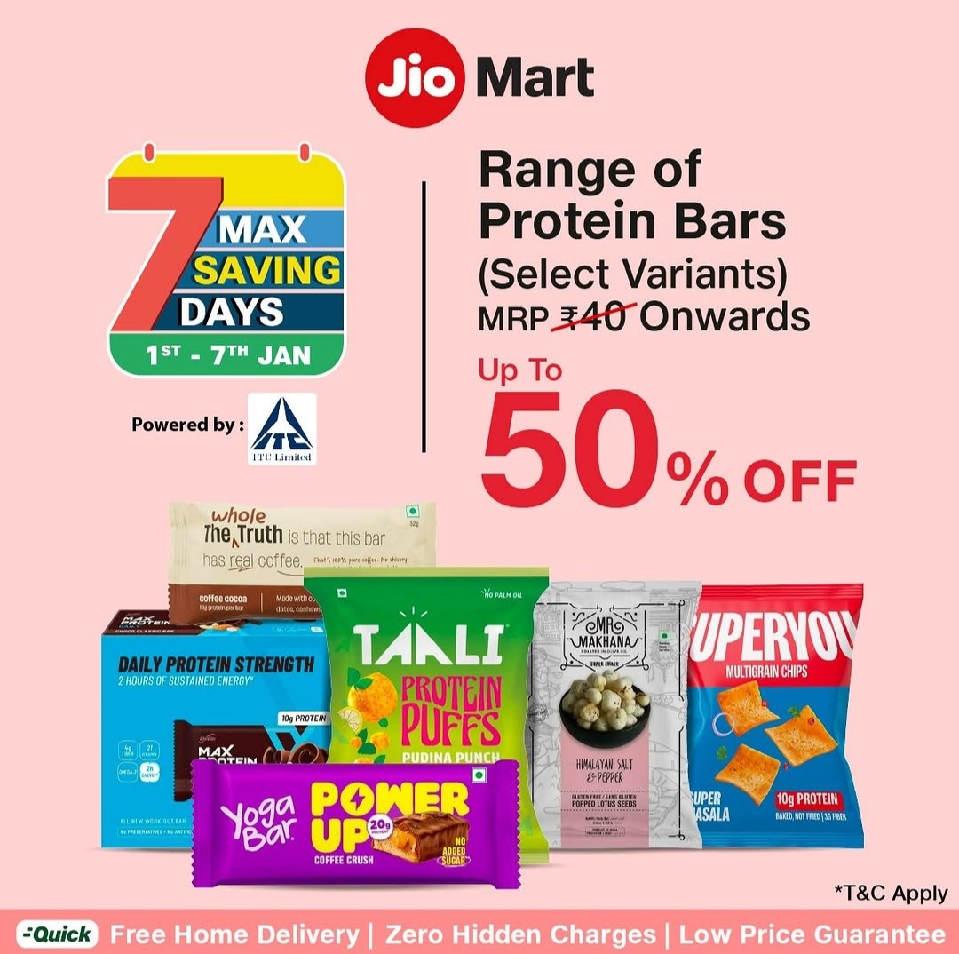 JIOMART 50 % off