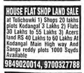 LAND FOR SALE