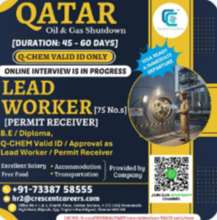 LEAD WORKER [PERMIT RECEIVER]