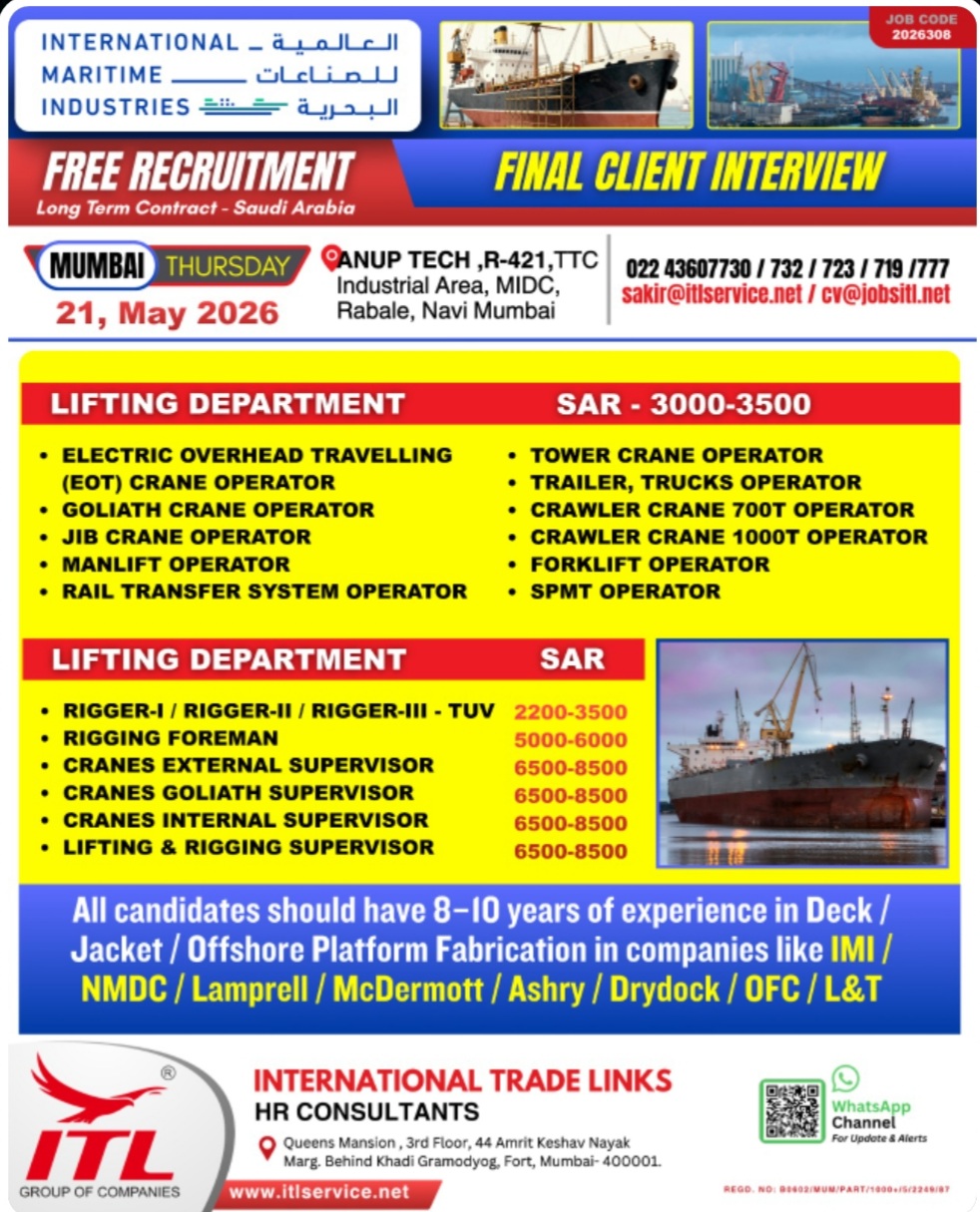 LONG TERM CONTRACT HIRING SAUDI ARABIA