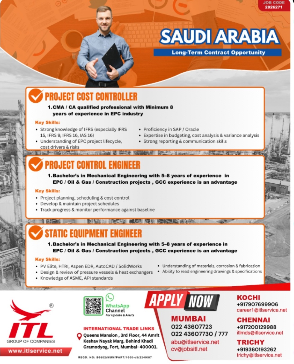 LONG TERM CONTRACT OPPORTUNITY FOR SAUDI ARABIA
