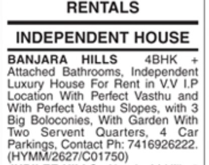 LUXURY HOUSE FOR RENT