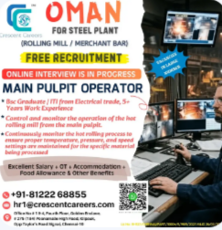 MAIN PULPIT OPERATOR