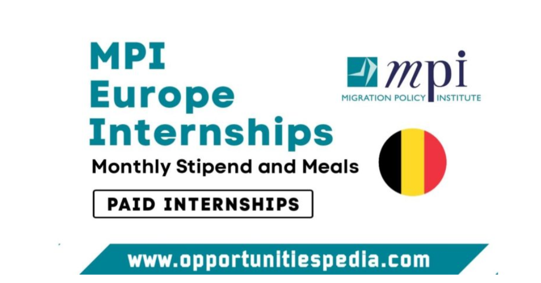 MPI Europe Internships 2026 in Belgium