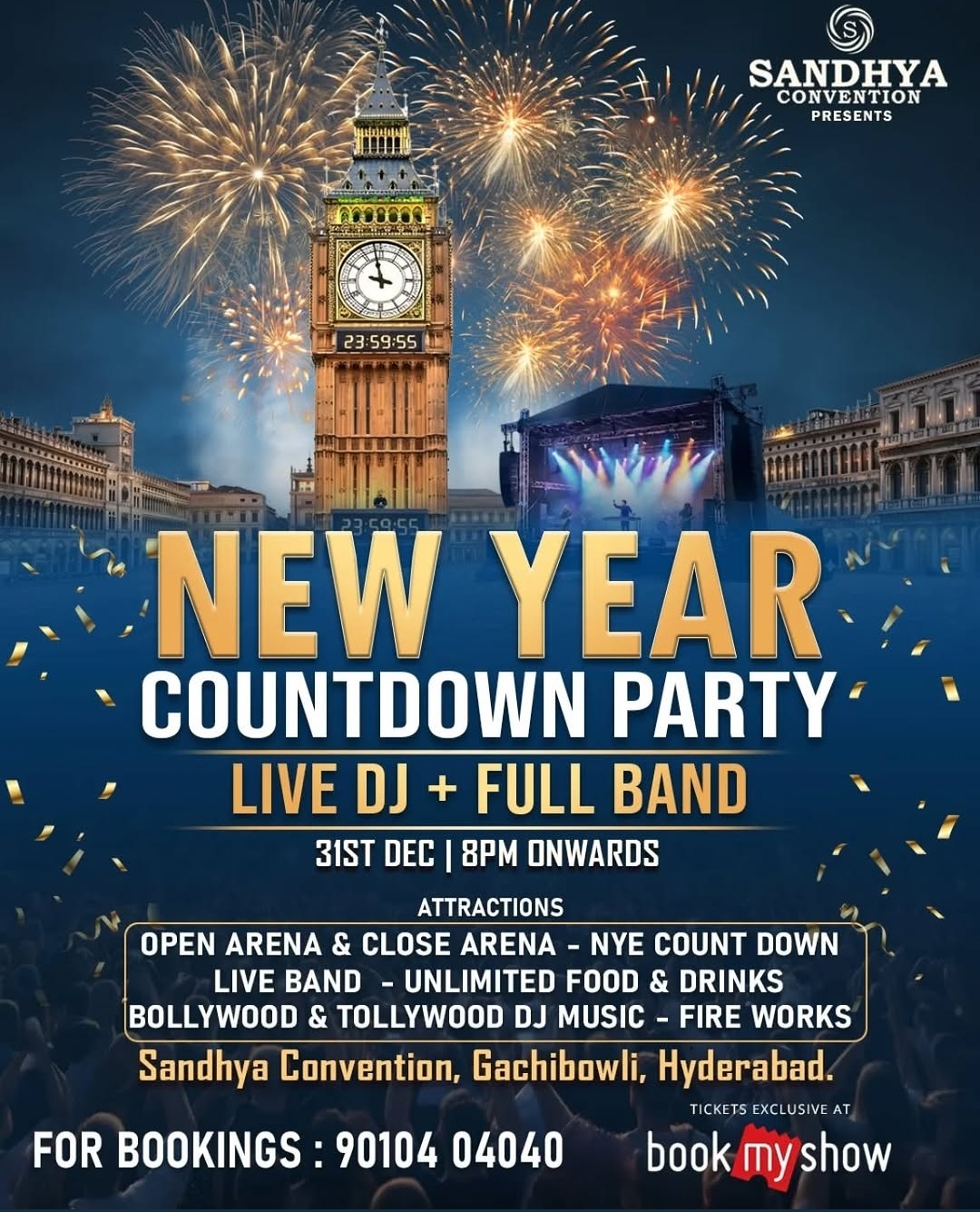 NEW YEAR COUNTDOWN PARTY