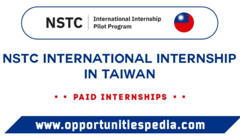 NSTC International Internship 2026 in Taiwan