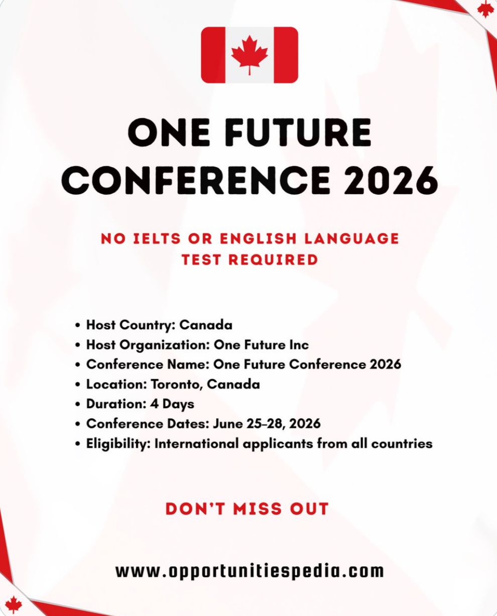One Future Conference 2026 in Toronto, Canada
