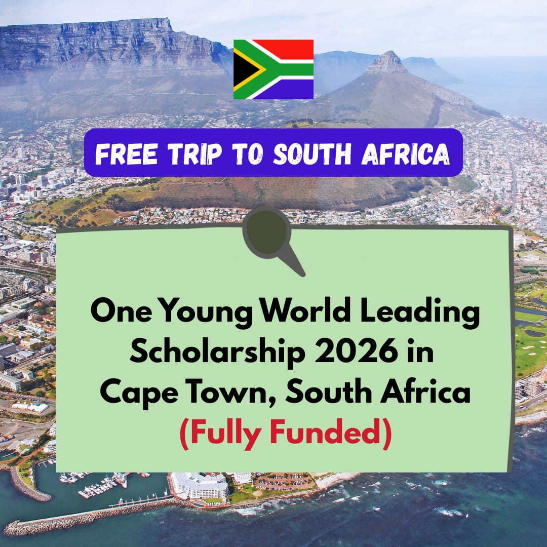 One Young World Leading Scholarship 2026 in South Africa (Fully Funded)