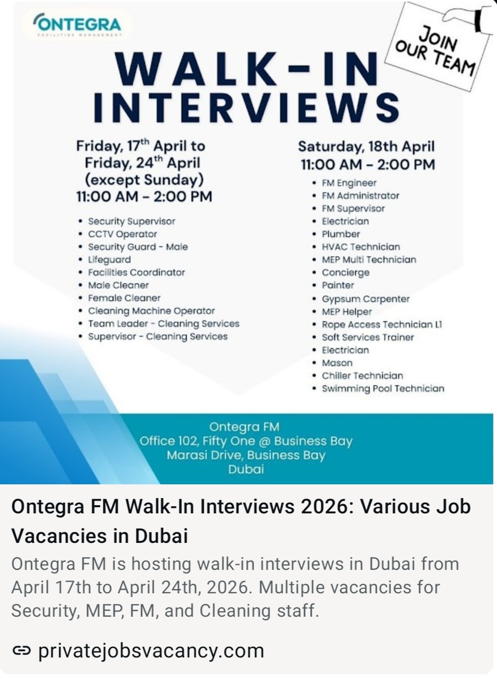 ONTEGRA FM WALK IN INTERVIEW 2026