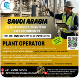 PLANT OPERATOR